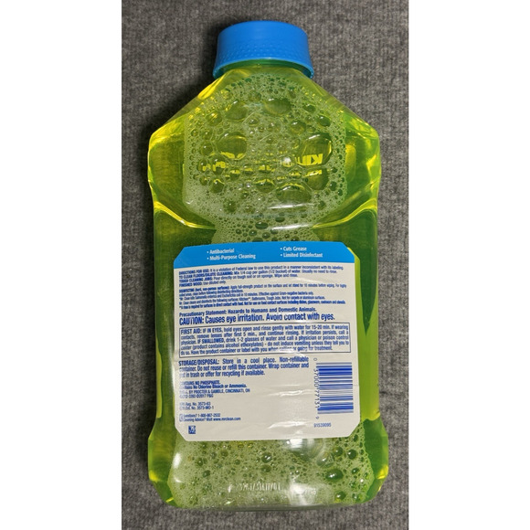 Mr. Clean Antibacterial Multi-Purpose Cleaner Summer Citrus 45 fl OZ. NEW - Picture 2 of 7